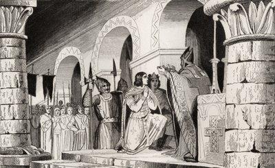 Ludwig III. (863-82) und Karlmann (865-84) gemeinsam gekrönt, aus 