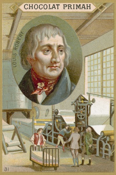 Louis Robert, französischer Maschinenbauingenieur und Erfinder von French School