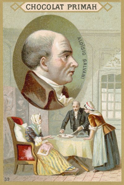 Luigi Galvani, italienischer Arzt und Physiker von French School