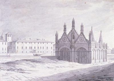 Lungarno, Santa Maria della Spina, Pisa von French School