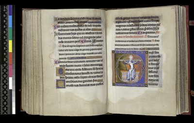 Fürbitte zur Dreifaltigkeit, aus dem Psalter und Stundenbuch der Isabella von Frankreich, Paris, ca. 1265-70 von French School