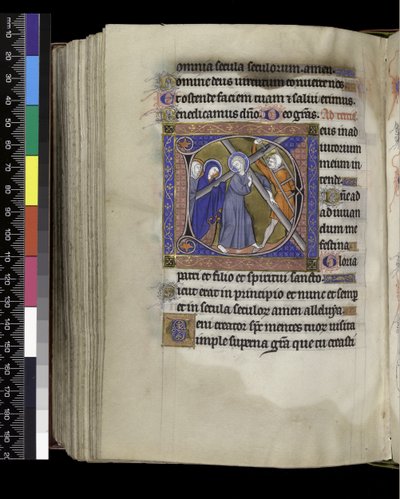 Terz, aus dem Psalter und Stundenbuch von Isabella von Frankreich, Paris, ca. 1265-70 von French School