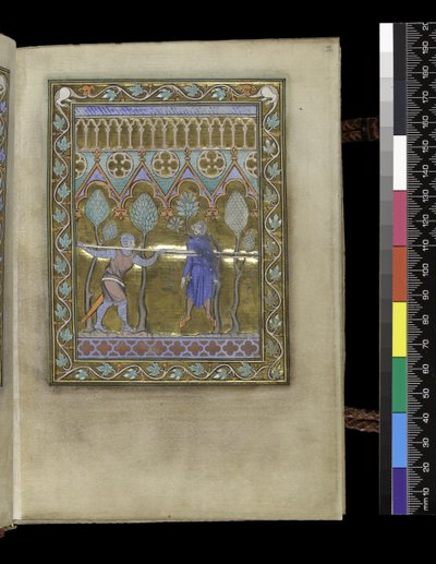 Aus dem Psalter und Stundenbuch der Isabella von Frankreich, Paris, um 1265-70 von French School
