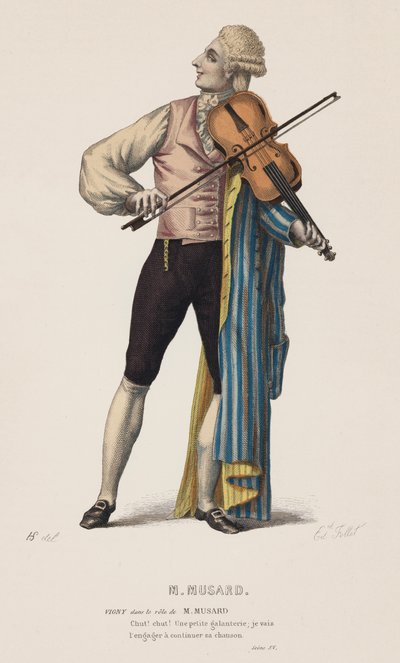 M Musard, Szene XV von French School