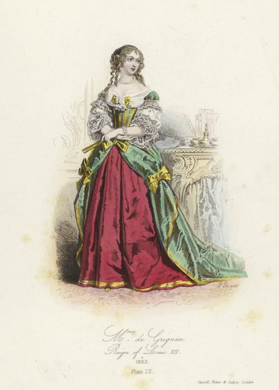 Madame de Grignan, französische Aristokratin zur Zeit von Ludwig XIV. von French School