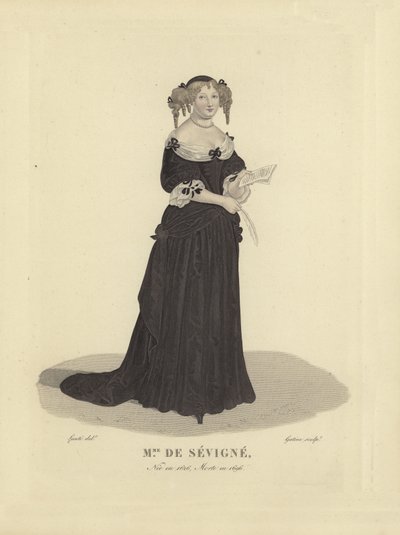Madame de Sévigné, französische Schriftstellerin von French School