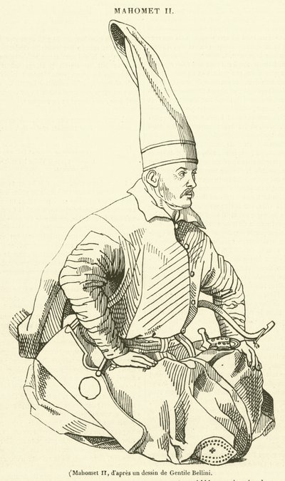 Mahomet II von French School