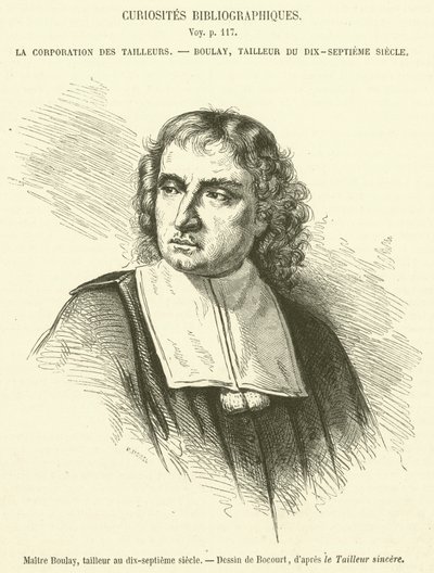 Maitre Boulay, Schneider im siebzehnten Jahrhundert von French School