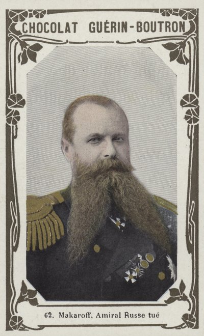 Makaroff, getöteter russischer Admiral von French School
