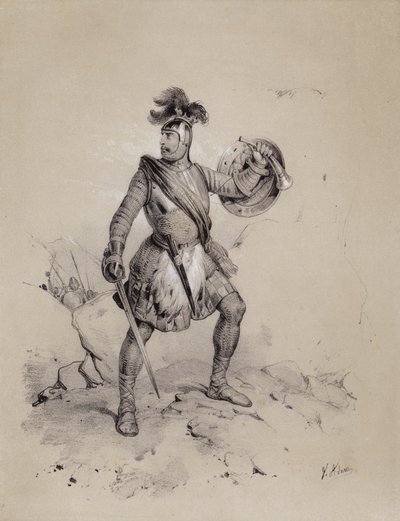 Malcolm I., König von Schottland, 944 von French School