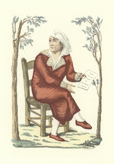 Marat im Morgenmantel von French School