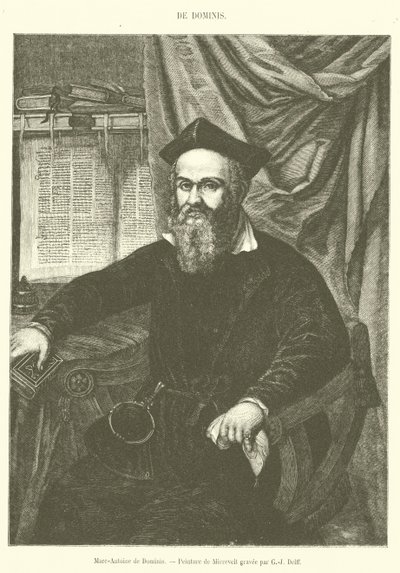 Marc-Antoine de Dominis (Gravur) von French School