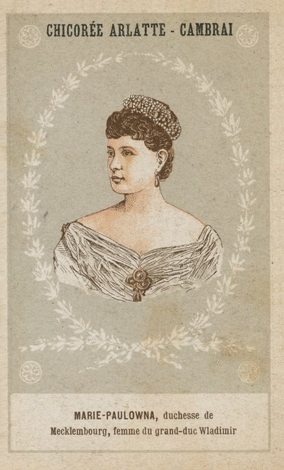 Marie-Paulowna, Herzogin von Mecklenburg, Frau des Großfürsten Wladimir von French School