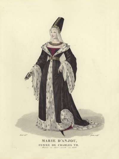 Marie von Anjou, Ehefrau von König Karl VII. von Frankreich von French School