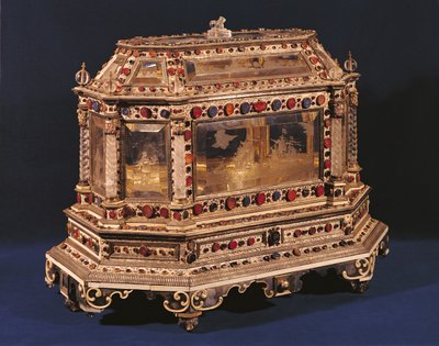 Hochzeitstruhe, 1753 von French School