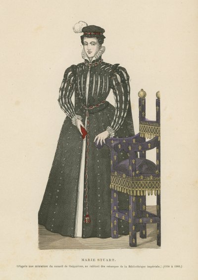 Maria Stuart, Königin der Schotten von French School