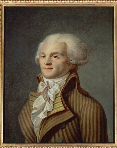 Maximilien Robespierre von French School