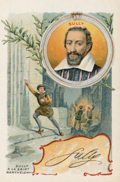 Maximilien de Bethune, Herzog von Sully, französischer Hugenottensoldat und Staatsmann von French School