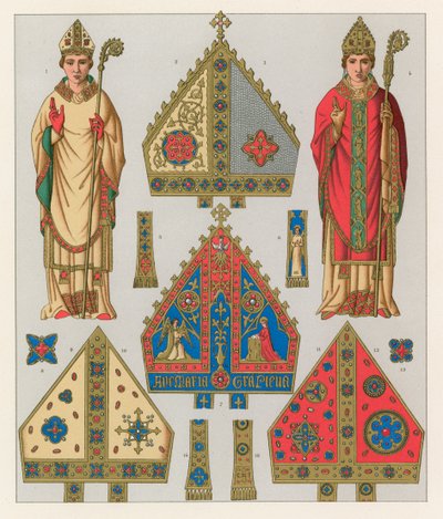 Kostüm des Mittelalters von French School