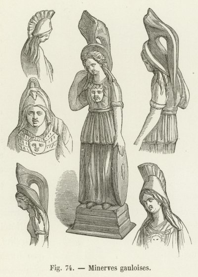 Gallische Minerven von French School