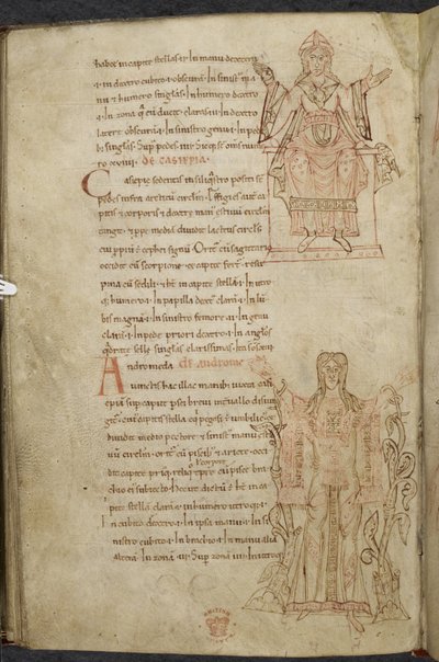 Vermischte Werke über Computus und Astronomie, Royal MS 13 A XI von French School