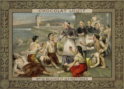 Monsignore de Belsunce, Bischof von Marseille und Pestopfer, 1720 von French School