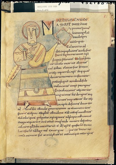 St. Matthäus der Evangelist von French School
