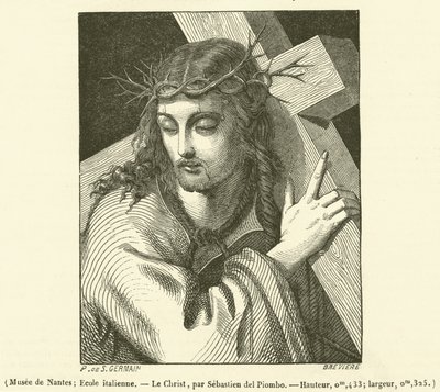 Musée de Nantes, Italienische Schule, Der Christus von French School
