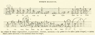 Religiöse Musik von French School