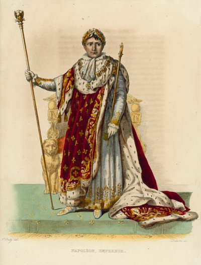 Napoleon Bonaparte von French School