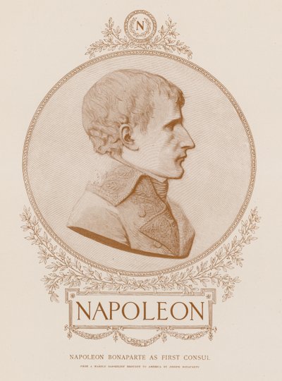 Napoleon Bonaparte als Erster Konsul von French School