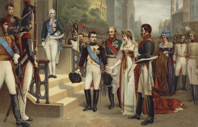 Napoleon I und die Königin von Preußen von French School