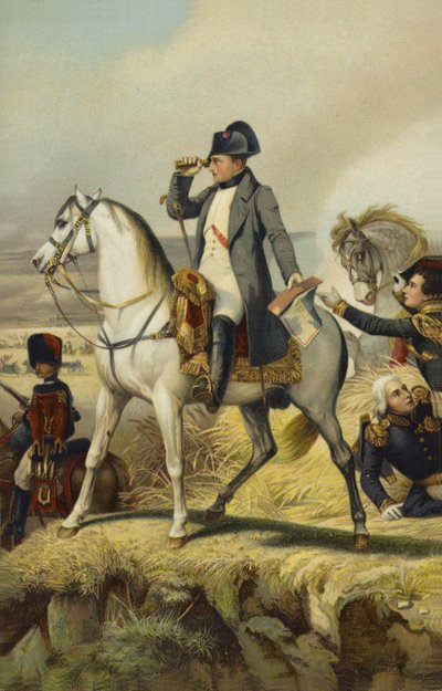 Napoleon I bei Wagram von French School