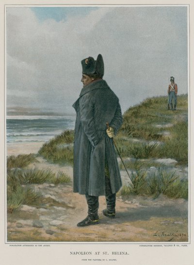 Napoleon auf St. Helena von French School