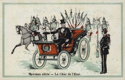 Neues Jahrhundert - die Staatskutsche von French School