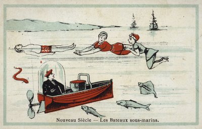 Neues Jahrhundert - Unterwasserboote von French School