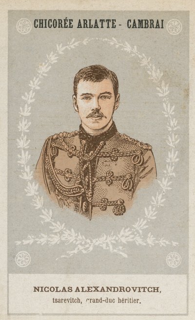Nicolas Alexandrovitch, Zarewitsch, Großfürst und Thronfolger von French School