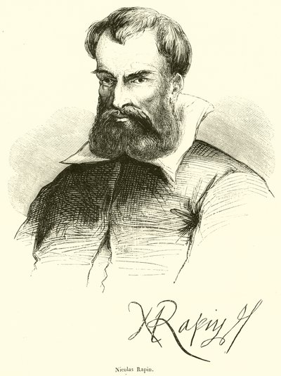 Nicolas Rapin (Gravur) von French School