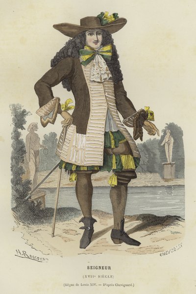 Edelmann, 17. Jahrhundert von French School