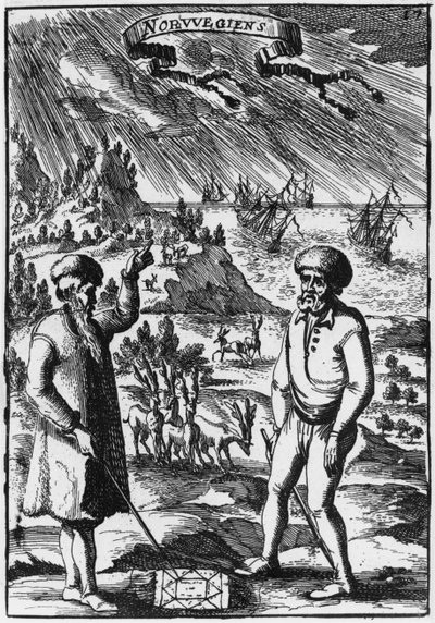 Norweger, Illustration aus Description de l