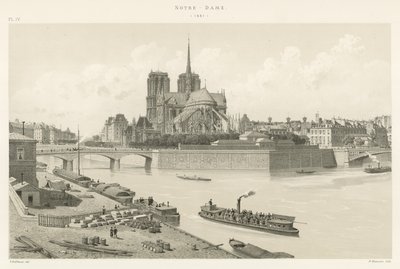 Notre-Dame, 1881 von French School
