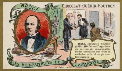 Paul Broca, französischer Arzt, Anatom und Anthropologe von French School