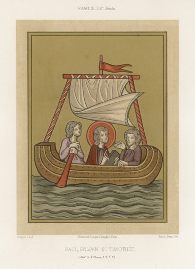 Paulus, Silas und Timotheus von French School