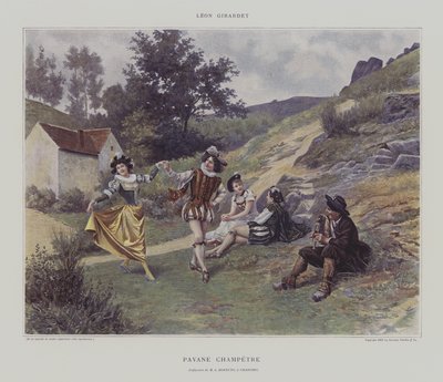 Ländliche Pavane von French School
