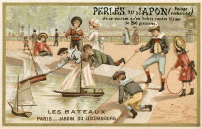 Perles du Japon Sammelkarte von French School