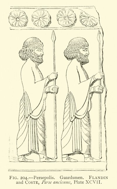 Persepolis, Wächter von French School