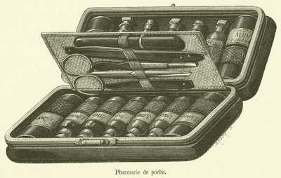 Taschenapotheke von French School