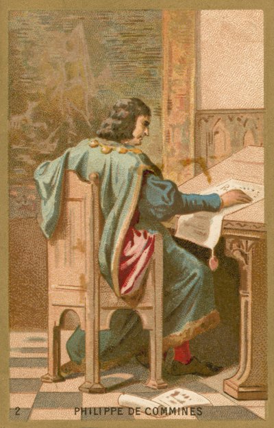 Philippe de Commines, flämischer Schriftsteller und Diplomat von French School