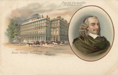 Pierre Corneille (Farblithografie) von French School