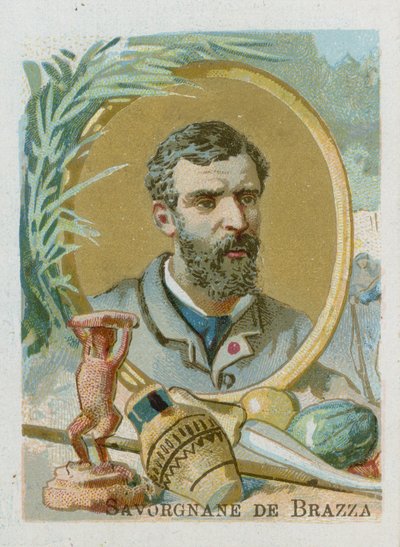 Pierre Savorgnan de Brazza von French School